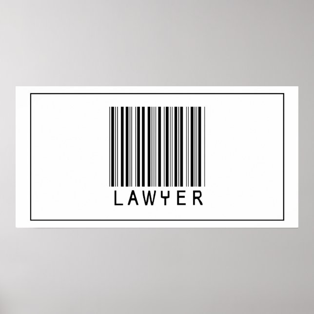 Barcode Lawyer Poster (Framsidan)
