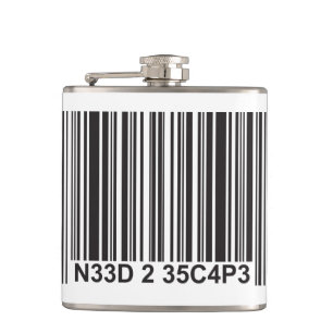 Barcode Leettalk - måste rymmas Fickplunta