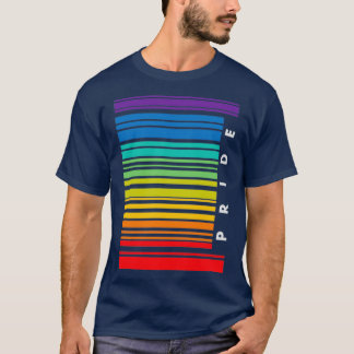 Barcode LGBT Pride Retro 1 T Shirt