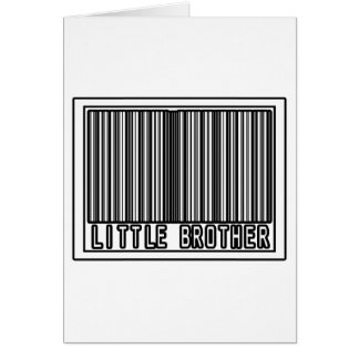 Barcode Little Brother Hälsningskort