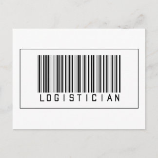 Barcode Logistician Vykort