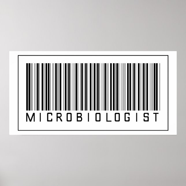 Barcode Microbiolog Poster (Framsidan)