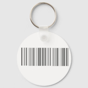 barcode nyckelring