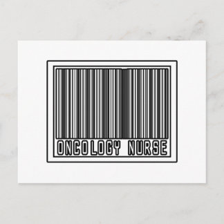 Barcode Oncology Nurse Vykort