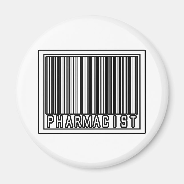 Barcode Pharmacist Magnet (Framsidan)