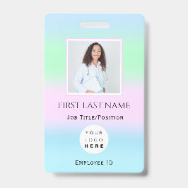 Barcode Photo IDCard Health Nurse Doktor