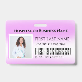 Barcode Photo Nurse Doktor Health Care Rosa Hospit