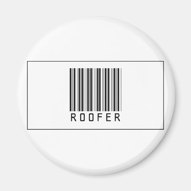 Barcode Roofer Magnet (Framsidan)
