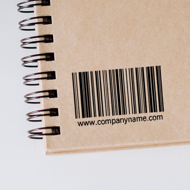 Barcode Rubber Frimärke Stämpel (Skapare uppladdad)