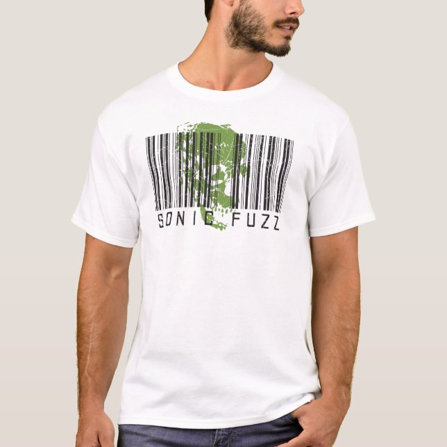barcode-stort tee shirt (Framsida)