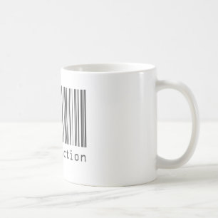 Barcode - tillfredsställelse kaffemugg