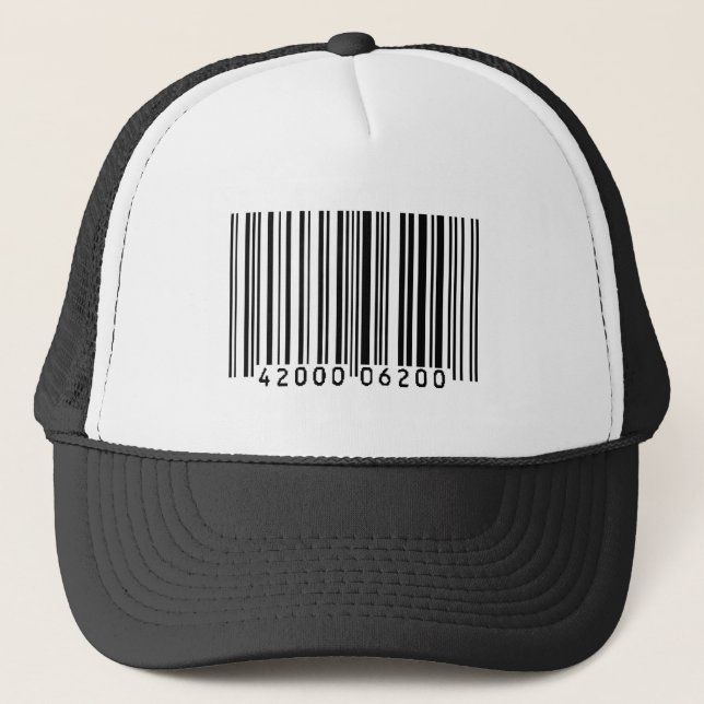 barcode truckerkeps (Framsida)