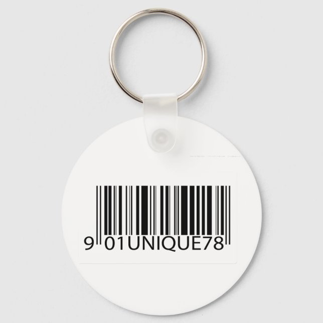 BarCode - Unik Nyckelring (Framsida)