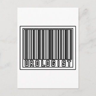 Barcode Urologist Vykort