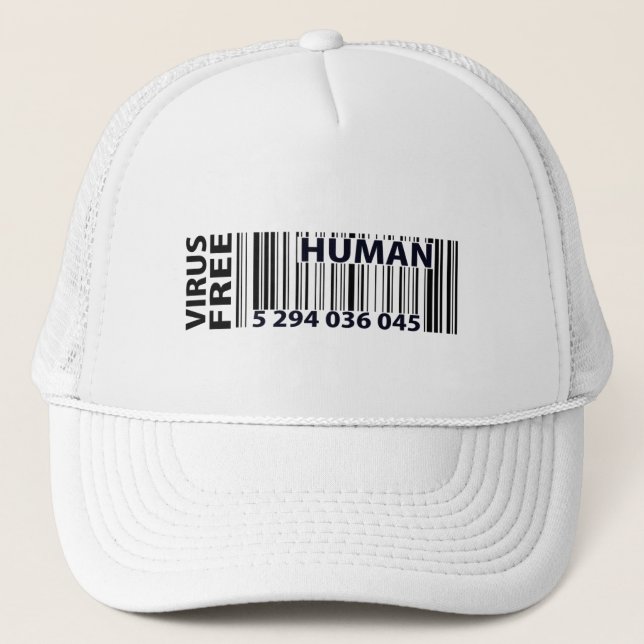 Barcode Virus Free Human Keps (Framsida)