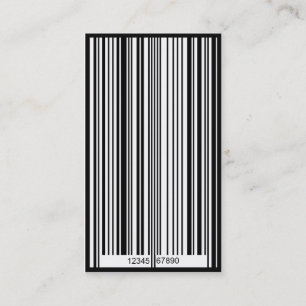 Barcode Visitkort