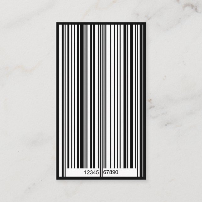 Barcode Visitkort (Framsida)