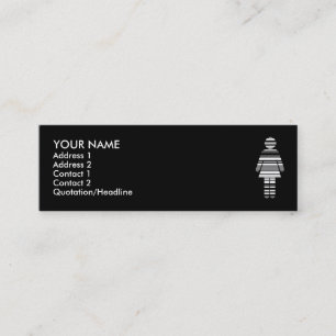 barcodeflicka: sid2: mini visitkort