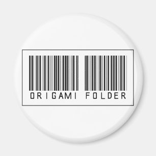 BarcodeOrigami mapp Magnet