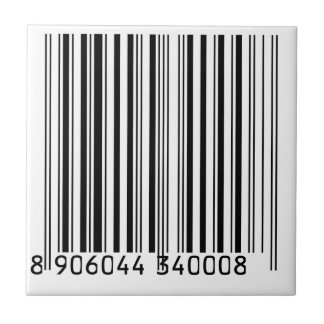 Barcodes Kakelplatta