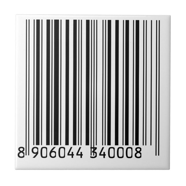 Barcodes Kakelplatta (Framsidan)