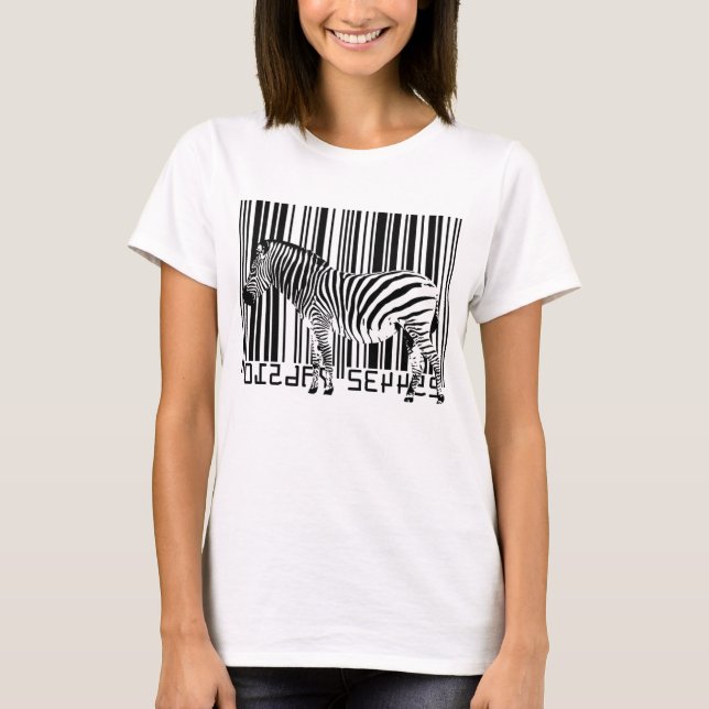 Barcodesebra Tee (Framsida)