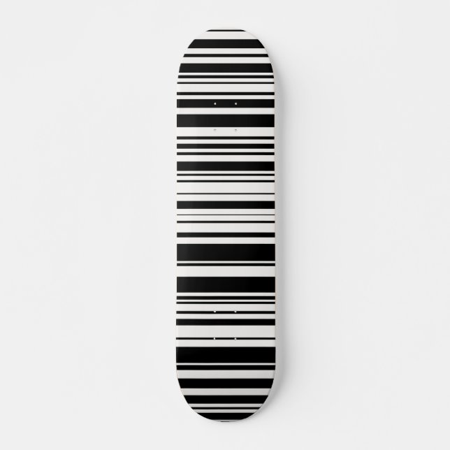 BarcodeSkateboard Skateboard Bräda 20,5 Cm (Framsida)