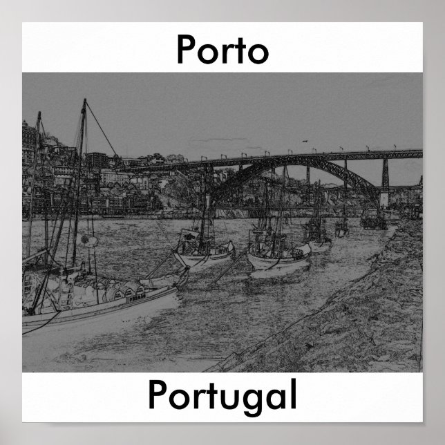 Barcos de Porto Poster (Framsidan)