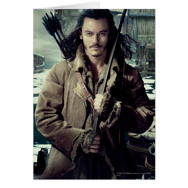 BARD BOWMAN™ i Laketown Hälsningskort (Framsidan)