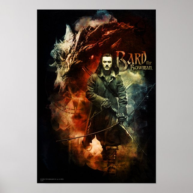 BARD BOWMAN™ & Smaug Poster (Framsidan)