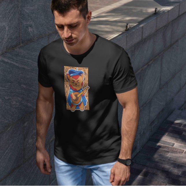 Bard Cat T Shirt (Skapare uppladdad)