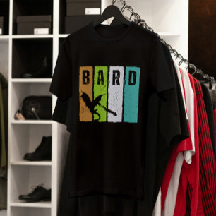 Bard Dungeon Fantasy Role play Grunge T-Shirt