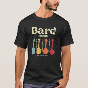 Bard Klass Bord Definition Musikalisk Underbarn In T Shirt