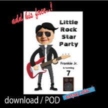 Bard 🎸 🤣 Rockstar Birthday Guitar Funky Roligt