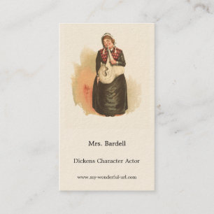 Bardell av Kyd - Dickens' the Pickwick  Visitkort