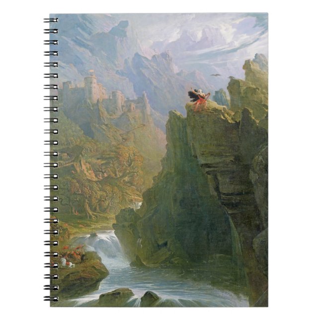 Barden, c.1817 (olja på kanfas) anteckningsbok (Framsidan)