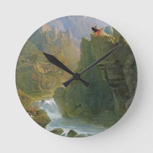 Barden, c.1817 (olja på kanfas) rund klocka