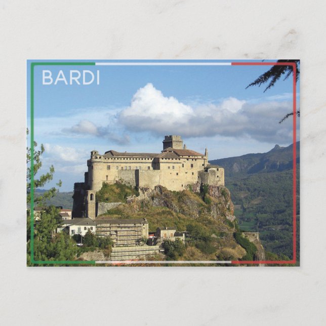 Bardi - Bardi Castle - Italien Vykort (Framsida)