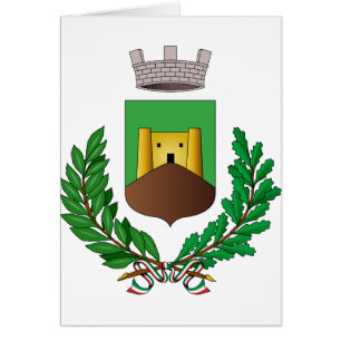 Bardineto Stemma, italien Hälsningskort
