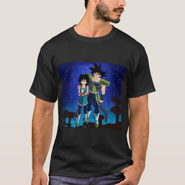 Bardock och Gine T Shirt (Framsida)