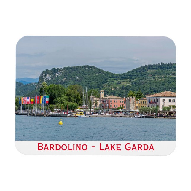 Bardolino, Sjö Garda-kylmagnet Magnet (Horisontell)