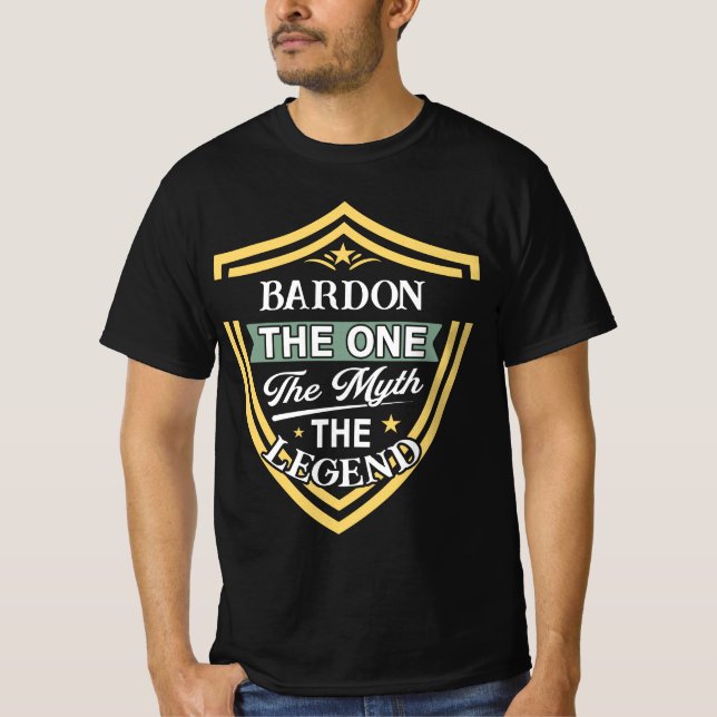 Bardon Den Ende Myten Legenden T Shirt (Framsida)