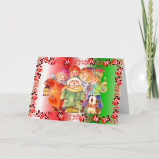 Bardrens julkör helgkort