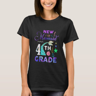 Bards 4:e Klass Sjöjungfru Cute Girls Princess 4 T Shirt