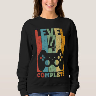 Bards 4e födelsedagen Boy Girl Level 4 Years 2018  T Shirt