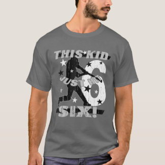 Bards 6e födelsedag: 6 år gamla barn t shirt