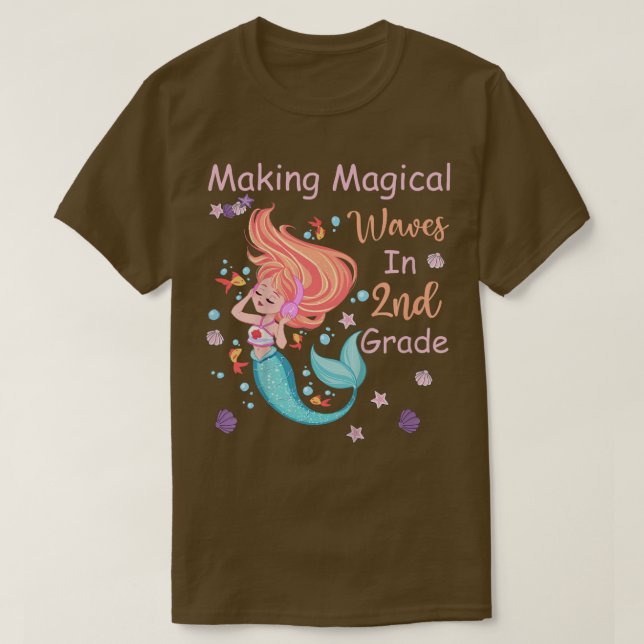 Bards andra Sjöjungfrun Klass Skapar Magic Vinkara T Shirt (Design framsida)