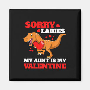 Bards Auntie Valentines day för Moster är min vale Magnet