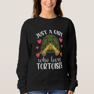 Bards bara en flicka som Kärlek Tortoises Turtle C T Shirt
