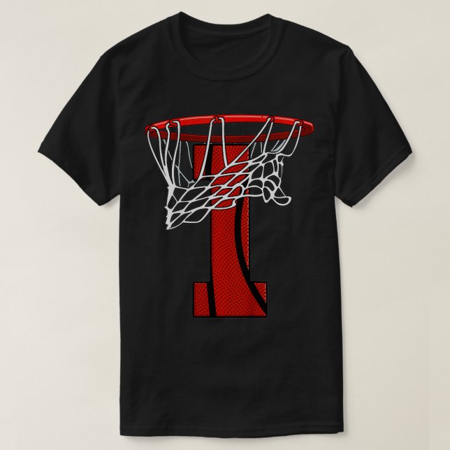 Bards Basketball Birthday Basketball och Stree T Shirt (Design framsida)